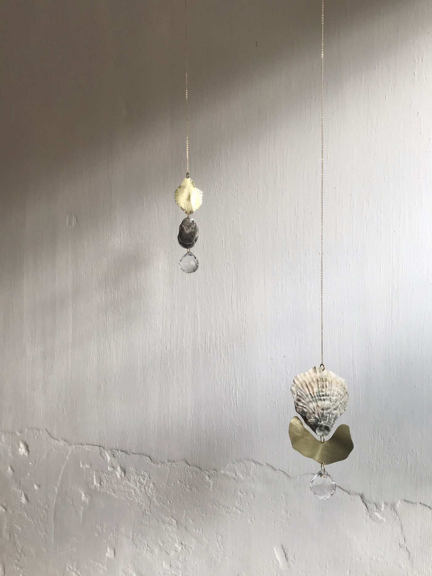 SINGLE PIECE N2 // SEA SHELL & BRASS