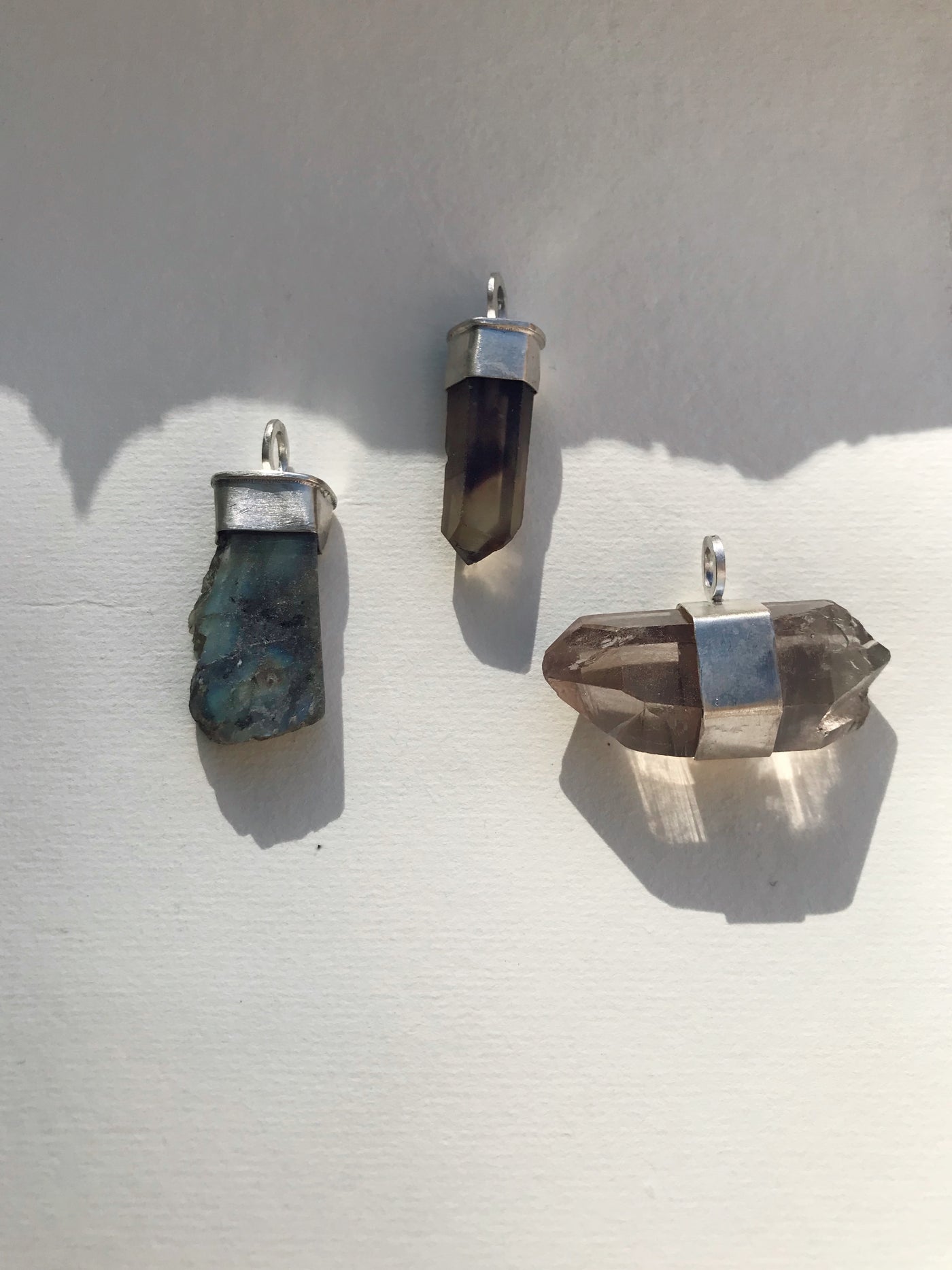 PENDANT LABRADORITE SET IN 925 SILVER