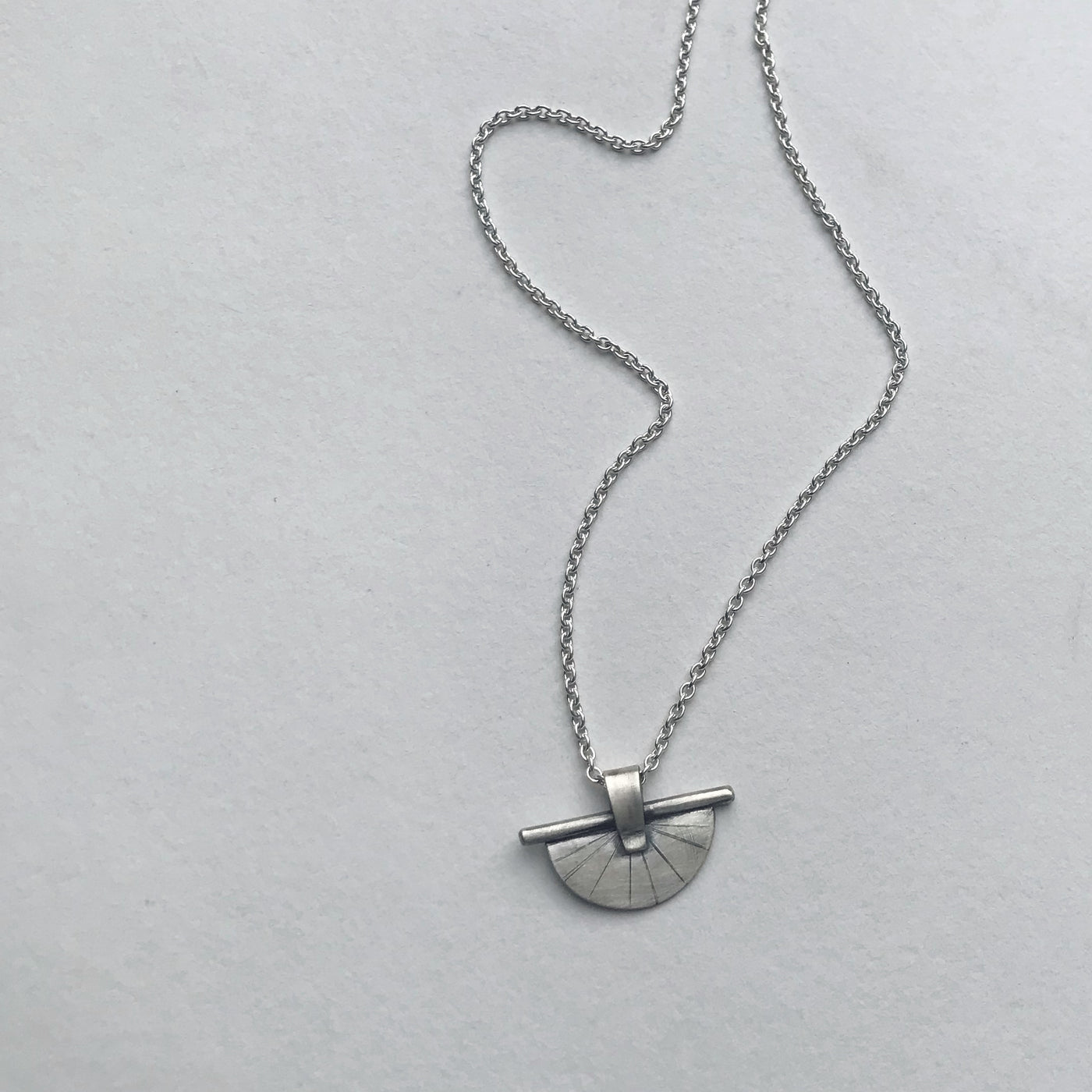 NECKLACE "RISING SUN" - 925 SILVER