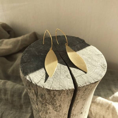 EARRINGS PURE N1 - BRASS