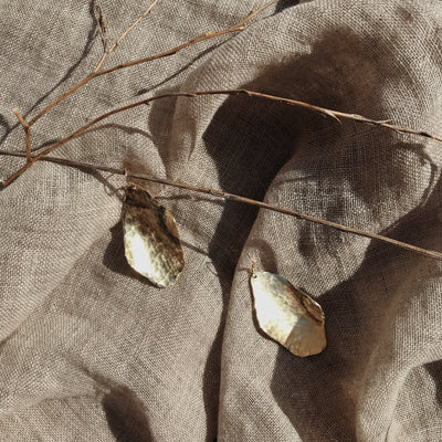 PURE EARRINGS N4 // BRASS